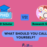 phd scholar vs research scholar